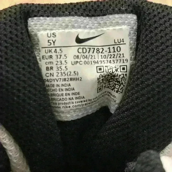 NIKE Court Borough Mid 2 size 5Y - Picture 6 of 7